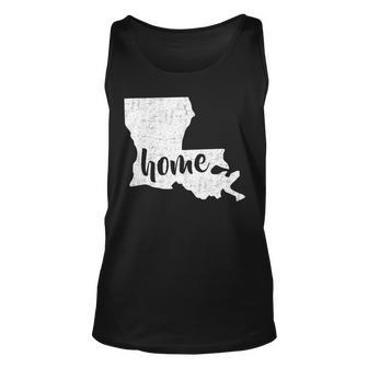 Louisiana Home State Unisex Tank Top - Monsterry