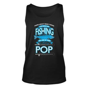 Love Being Pop More Than Fishing Tshirt Unisex Tank Top - Monsterry DE