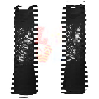 Love Shape Cat Gift Unisex Tank Top - Thegiftio