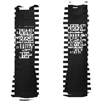 Lovely Funny Cool Sarcastic Either You Love Planes Or You Unisex Tank Top - Thegiftio