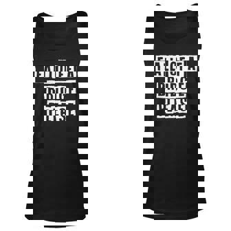 Lovely Funny Cool Sarcastic Fall Off A Bridge Please Unisex Tank Top - Thegiftio