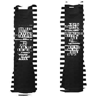 Lovely Funny Cool Sarcastic I Dont Do Marathons I Do A Unisex Tank Top - Thegiftio