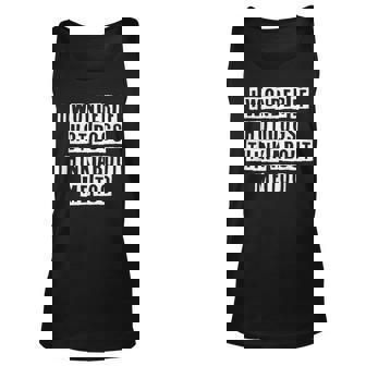 Lovely Funny Cool Sarcastic I Wonder If Hot Dogs Think About Unisex Tank Top - Thegiftio