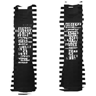 Lovely Funny Cool Sarcastic If You See Me Talking To Myself Unisex Tank Top - Thegiftio