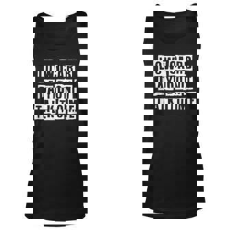 Lovely Funny Cool Sarcastic Low Carb Day Dont Talk To Me Unisex Tank Top - Thegiftio