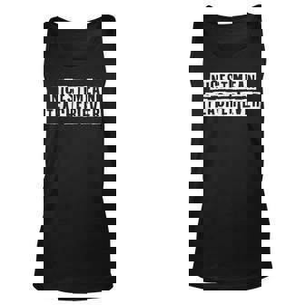 Lovely Funny Cool Sarcastic Nicest Mean Teacher Ever Unisex Tank Top - Thegiftio