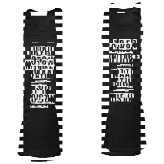 Lovely Funny Cool Sarcastic To Bike Or Not To Bike What A Unisex Tank Top - Thegiftio