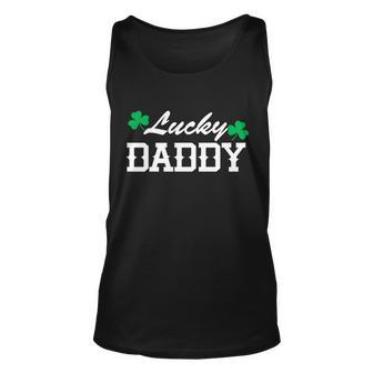 Lucky Daddy Tshirt Unisex Tank Top - Monsterry