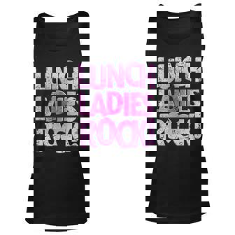 Lunch Ladies Rock V2 Unisex Tank Top - Monsterry