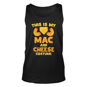 Mac And Cheese Funny Food Halloween Party Costume Unisex Tank Top - Seseable