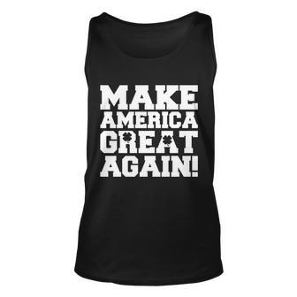 Make America Great Again Donald Trump St Patricks Day Clover Shamrocks Unisex Tank Top - Monsterry DE