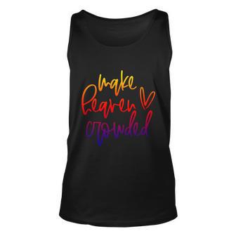 Make Heaven Crowded Funny Christian Easter Day Religious Gift Unisex Tank Top - Monsterry AU