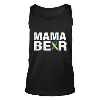 Mama Bear Down Syndrome Awareness Unisex Tank Top - Monsterry UK
