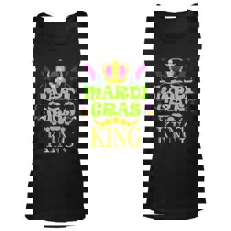 Mardi Gras King Unisex Tank Top - Thegiftio
