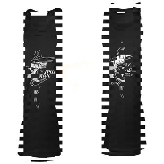 Marlin Fishing Tshirt Unisex Tank Top - Monsterry