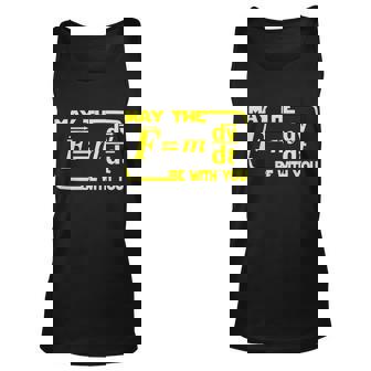 May The Fmdvdt Be With You Physics Unisex Tank Top - Thegiftio UK