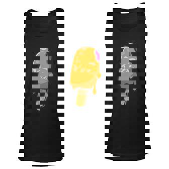 Mean Ice Cream Monster Graphic Design Printed Casual Daily Basic Unisex Tank Top - Thegiftio UK