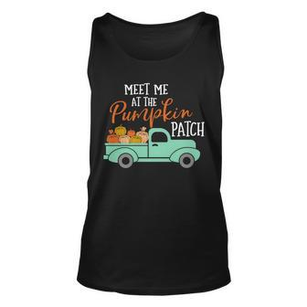 Meet Me At The Pumpkin Patch Graphic Design Printed Casual Daily Basic Unisex Tank Top