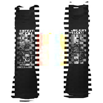 Melanin Black Women Natural Hair Afro Juneteenth Flag Cool Gift Unisex Tank Top - Thegiftio