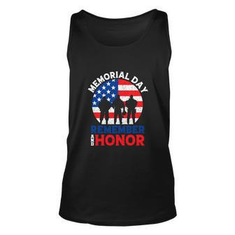 Memorial Day Quote Military Usa Flag 4Th Of July Unisex Tank Top - Monsterry AU