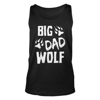 Mens Big Dad Wolf Costume Halloween Daddy Funny Dad Fathers Day Men Women Tank Top Graphic Print Unisex - Thegiftio UK