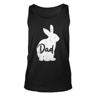 Mens Dad Bunny Easter Day Cute Rabbit Daddy Papa Father Day Men Women Tank Top Graphic Print Unisex - Thegiftio UK
