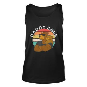 Mens Daddy Bear Papa Bear Father Daddy Fathers Day Gift Graphic Design Printed Casual Daily Basic Unisex Tank Top - Thegiftio UK