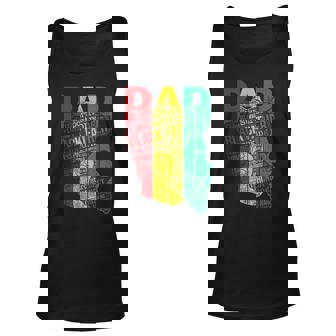 Mens Mens Strong Black Dad King African American Natural Afro Men Women Tank Top Graphic Print Unisex - Thegiftio