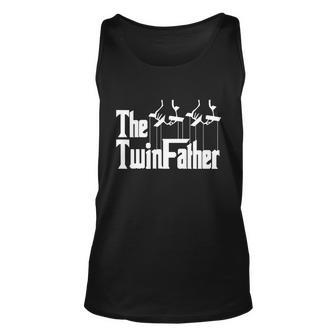 Mens The Twinfather Funny Father Of Twins Dad Gift Tshirt Unisex Tank Top - Monsterry CA