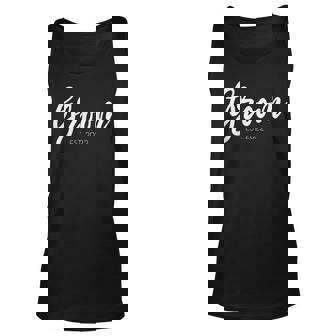 Mens Wedding Matching Gifts Groom Est 2022 Groom Gift Men Women Tank Top Graphic Print Unisex - Thegiftio