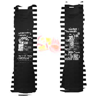 Merry Christmas In July No Milk Cookies Just Beer V2 Unisex Tank Top - Thegiftio