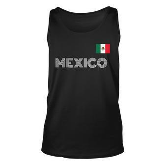 Mexico Country Flag Logo Unisex Tank Top - Monsterry AU