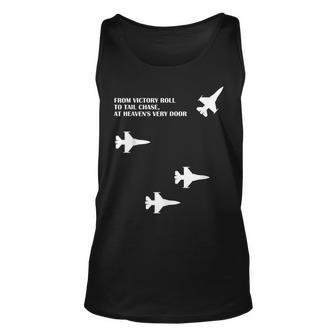 Military Missing Man Formation Gift Unisex Tank Top - Seseable
