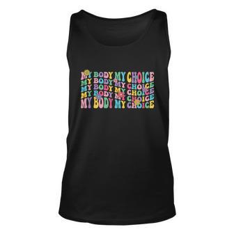 Mind Your Own Uterus V11 Unisex Tank Top - Monsterry