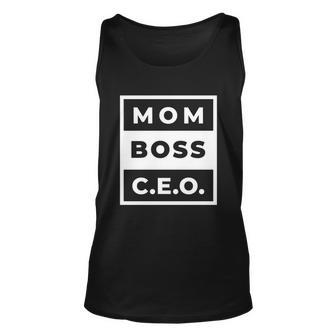 Mom Boss Ceo Unisex Tank Top - Monsterry