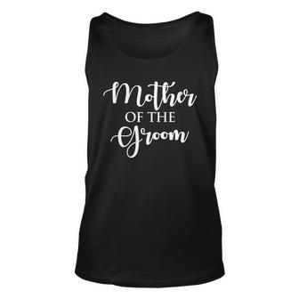 Mother Of The Groom Unisex Tank Top - Monsterry