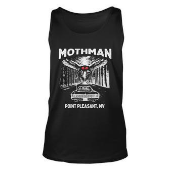 Mothman Point Pleasant Wv Tshirt Unisex Tank Top - Monsterry UK