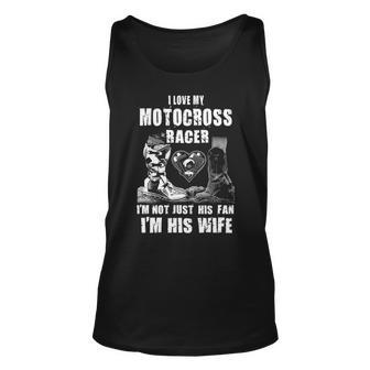 Motocross Wife Unisex Tank Top - Seseable