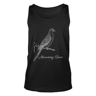 Mourning Dove Bird Ornithology Cute Gift Unisex Tank Top - Monsterry DE