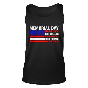 Murph Memorial Day 1 Mile Run V2 Unisex Tank Top - Monsterry UK