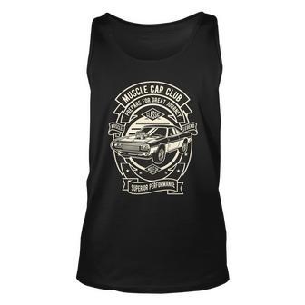 Muscle Car Tshirt Unisex Tank Top - Monsterry CA