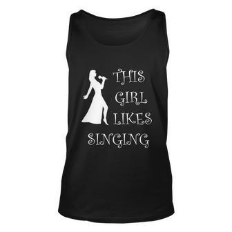 Music Teacher Ging Likes Singing Vocal Coach Gift Unisex Tank Top - Monsterry UK