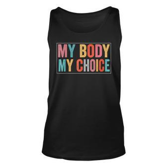 My Body Choice Uterus Business Women V3 Unisex Tank Top - Seseable