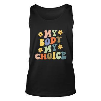 My Body My Choice_Pro_Choice Reproductive Rights V2 Unisex Tank Top - Monsterry