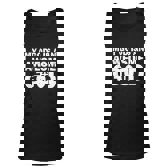 My God Is An Awesome God Tshirt Unisex Tank Top - Monsterry