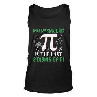 My Password Is The Last Digits Of Pi Unisex Tank Top - Monsterry