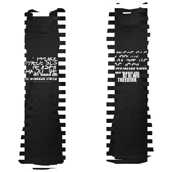 My People Skills Are Just Fine Funny Unisex Tank Top - Monsterry
