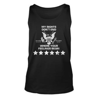 My Right Dont End V2 Unisex Tank Top - Monsterry DE
