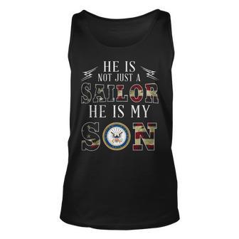 My Son Is A Sailor Unisex Tank Top - Monsterry DE