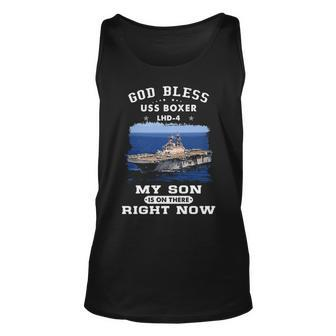My Son Is On Uss Boxer Lhd Unisex Tank Top - Monsterry